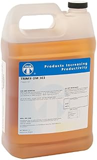 TRIM Cutting & Grinding Fluids OM303/1 Nonchlorinated Cutting and Lubricating Oil, 1 gal Jug