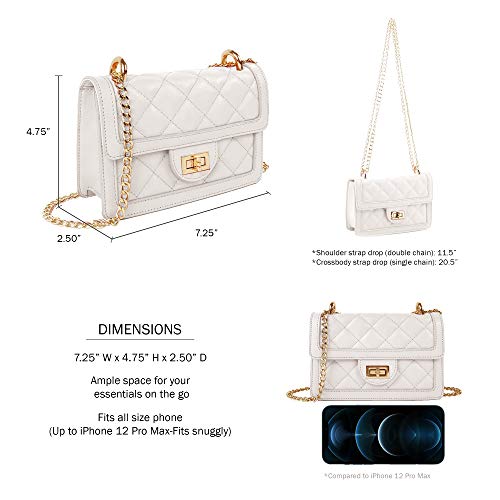 SG SUGU Quilted Vegan Crossbody