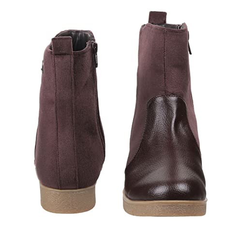 Image of Mochi Women Leather Ankle Boot