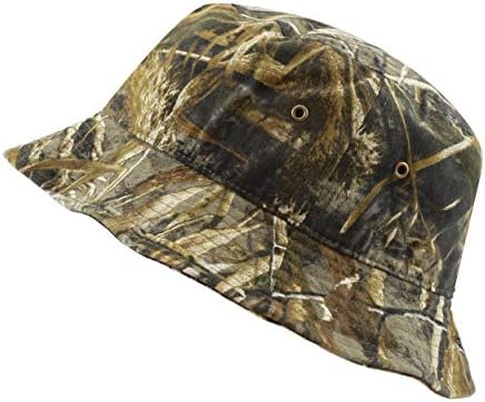Hunting Hat - Official Licensed Realtree Camouflage Outdoor Sun Cap (MAX5, S/M)