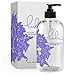 Lulu Lavender Massage Oil. with Jojoba and Essential Oils for Therapeutic Massaging 16 Ounce.