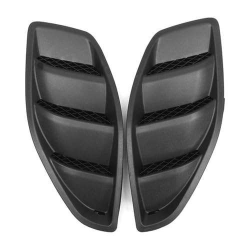 Évents d'entrée d'air capot pour remplacer grille plastique usée Jeep JK 2 pièces