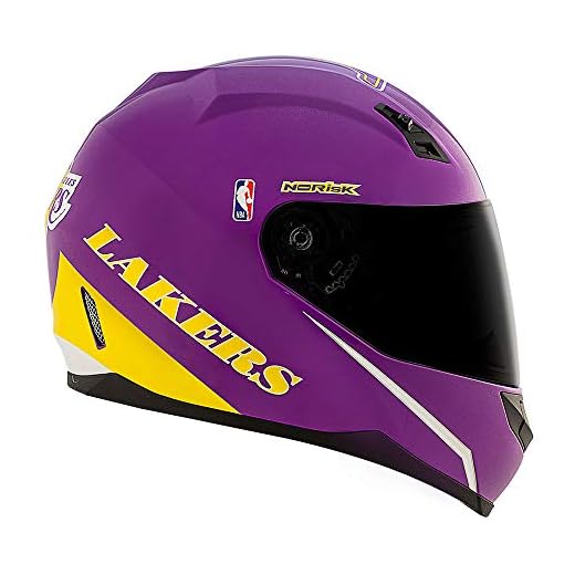 CAPACETE NORISK FF391 LOS ANGELES LAKERS NBA