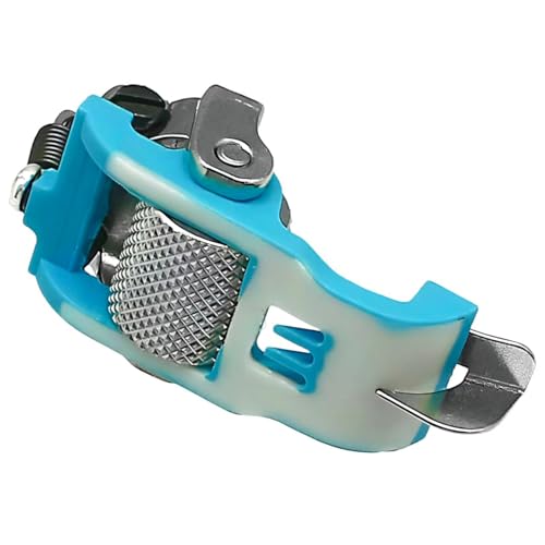 Pie prensatelas con rodillo ajustable para máquina industrial miniatura 5