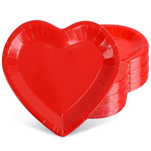 FOIMAS Red Heart Plates