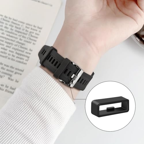 Bracelets montre Garmin Instinct 22mm silicone de remplacement x6 - 5