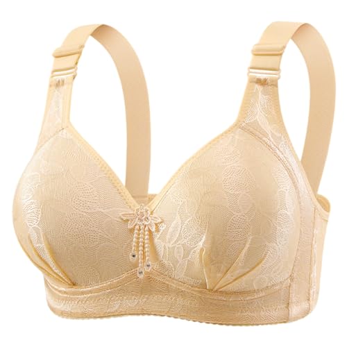 Soutien-gorge push-up sans armature rose taille 58 pour éliminer les douleurs