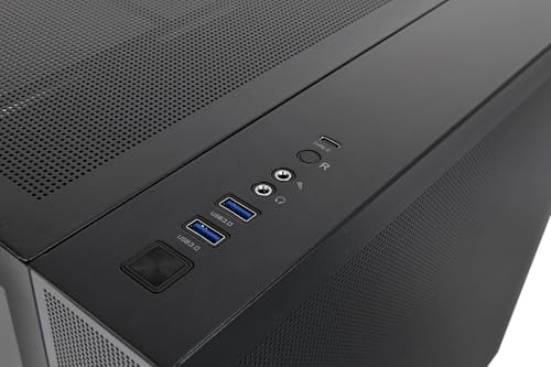 Image of Thermaltake View 380 Tg Argb Mid Tower Chassis, W129020449 (Chassis)