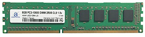 Adamanta 8 GB ( 1 x 8gb )メモリアップグレードfor Asus p8h61 - M PRO ddr3 1333 pc3 – 10600 cl9 DIMM 2rx8 1.5 V RAM