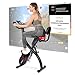 Messe mit günstig Kaufen-Christopeit Sport S-Bike Ergometer, Fitnessbike indoor, Sitz- und Liege-Heimtrainer, Pedelec klappbar mit LCD, Pulsmesser