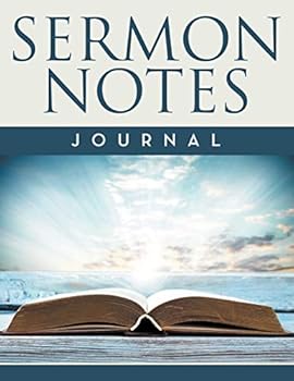 Paperback Sermon Notes Journal Book
