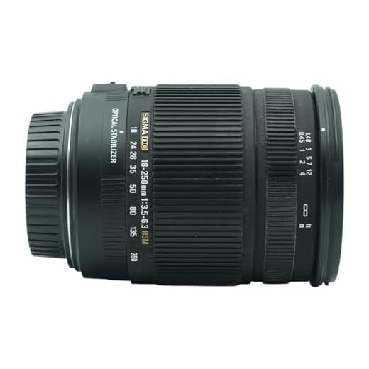 Sigma 18-250mm DC OS Lens for Canon