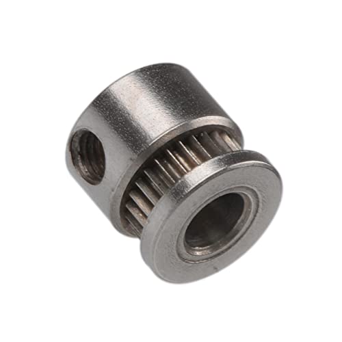 Stainless Steel MK10 Extruder Wheel for 3D Printer, 28 Tooth Drawing Gear
