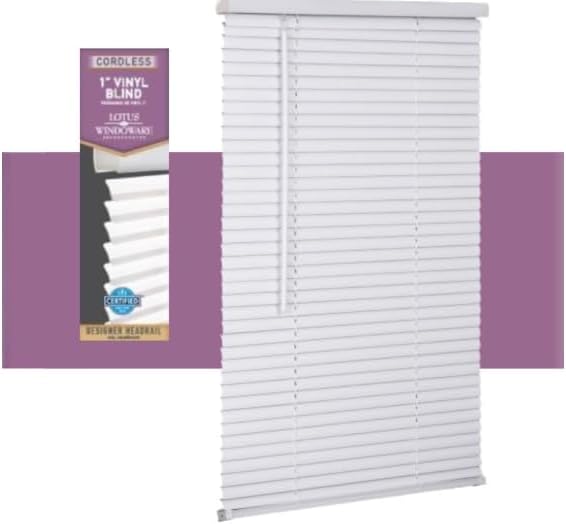 MINI-BLIND VNYL 27X72X1"