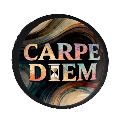 KLXZCVP Carpe Diem Seize the DayU[XyA^CJo[ W[v SUV MPV RV gbNΉ(Textured,30 inch)