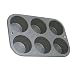 OvenStuff Non-Stick 6 Cup Jumbo Muffin Pan - American-Made, Non-Stick Baking Pans, Easy to Clean and Perfect for Making Jumbo Muffins or Mini Cakes