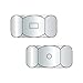 1/2-20 Two Way Reversible Hex Locknuts/Steel/Zinc (Carton: 400 pcs)