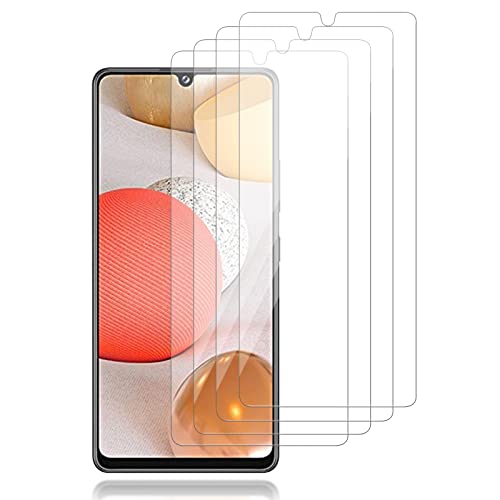 iCsapr 4 Pack Glass Screen Protector Compatible for Samsung Galaxy A42 5G / SM-A426 A426B A426B/DS [9H Hardness]-HD Screen Tempered Glass Scratch Resistant [Case Friendly][Bubble Free]