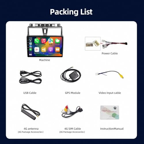 Navegación Multimedia Geely Emgrand EC7 2015-2017 con Bluetooth Aux y Airplay 7
