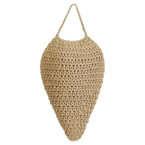 Ahuyentador de avispas artificiales, decoración de de crochet, protección contra plagas al aire libre | visual repelente de insectos para el jardín, método de protección para huertos de