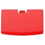No aplicable: No aplicable TAPA PARA BATERIA NINTENDO GAME BOY ADVANCE, CUBIERTA TRASERA PILAS, ROJO