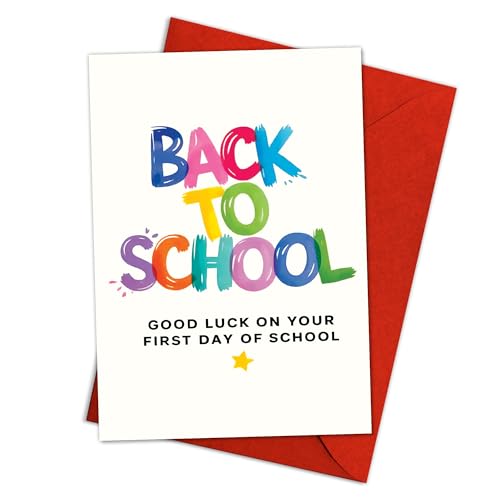 Podagree Back to School Card, First Day of School Card, Teacher Card
