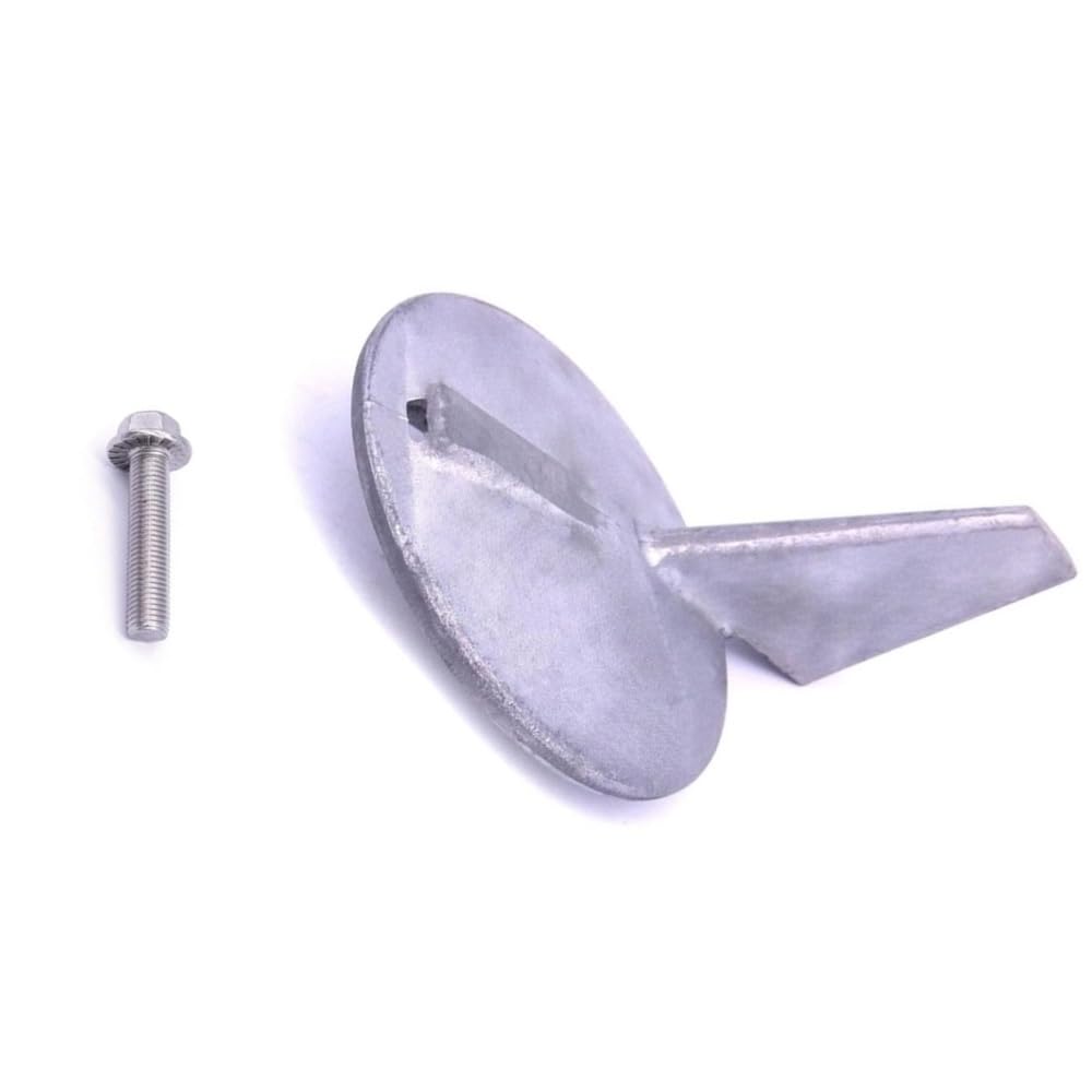 Anodo di deriva in Zinco con Vite for Trim Tab Adatto for fuoribordo 115/150/175/200 HP 6K1-45371-02/6J9-45371-01