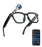 AI Smart Glasses with Camera, 800W HD for Photos & Videos, Hands-Free Vlog Recording, Real Time Translation, Powered by ChatGPT, Open-Ear Audio, Ultra-Light Design for Traveling, Outdoor, Pet & Kid