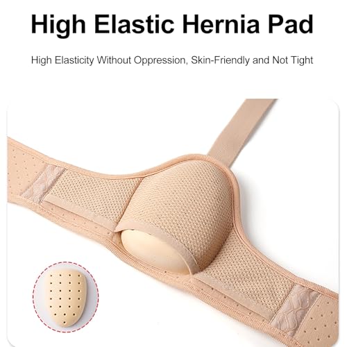 Faja para Hernia Inguinal Ajustable Mediana Negra miniatura 3
