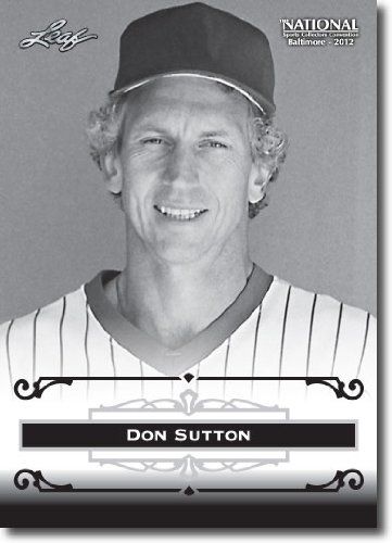 2012 Leaf Hof Baltimore National Sports Collector Promo #Ds1 Don Sutton - Los Angeles Dodgers (Baseball Hall Of Fame)(Collectible Trading Card) #TOP17