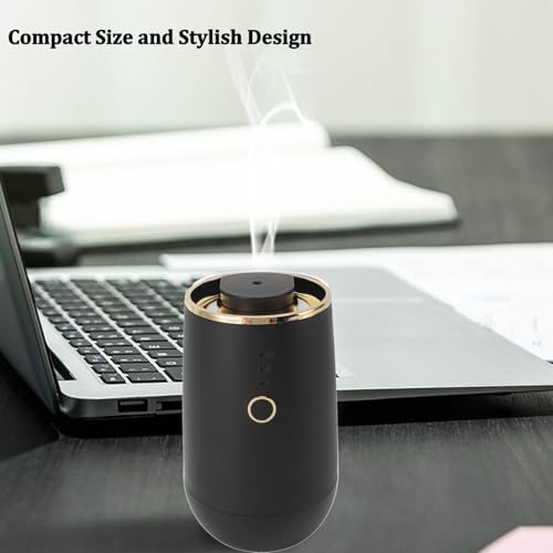 Image of Car Aromatherapy Diffusers for Essential Oils, USB Powered Car Air Fresheners Aroma Diffuser Freshener for Car Room Office(Black)