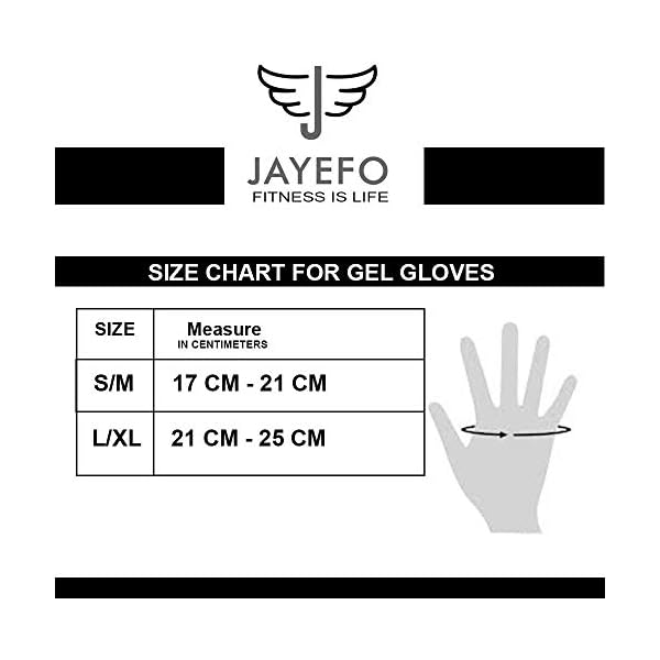 Jayefo Padded Inner Gloves for Boxing - Elastic Hand Wraps with Training Gel - Quick Boxing Wraps and Bandages for Men & Women - Wrist Wrap Protector Handwraps Kuckle Pair - L/XL - Black/Red