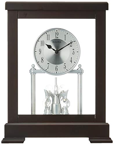 Bulova B1534 Empire Mantel Clock, Espresso Brown #TOP1