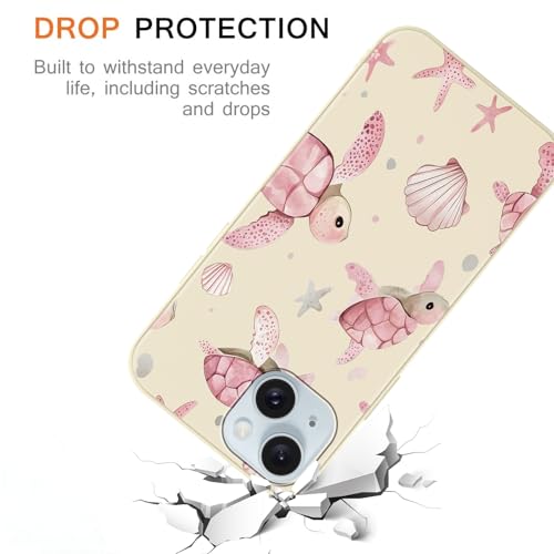Coque iPhone 15 style esthétique de vacances pour la plage - 4