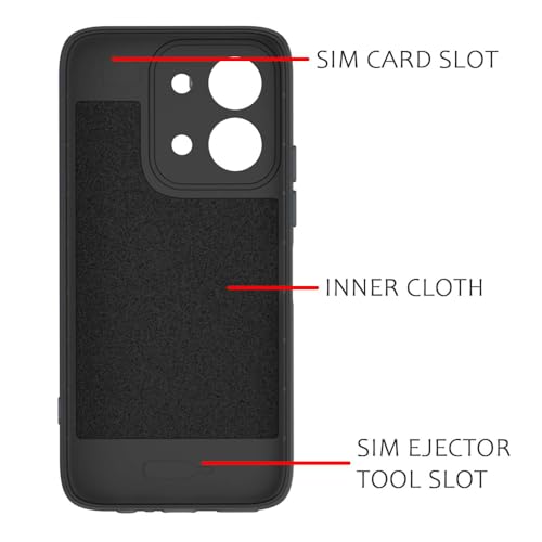 Image of Shockproof Case for Mi Redmi 15C 4G / 15C 5G | Full Camera Protection | TPU Flexible Back Cover for Mi Redmi 15C 4G / 15C 5G (Graphite Grey)