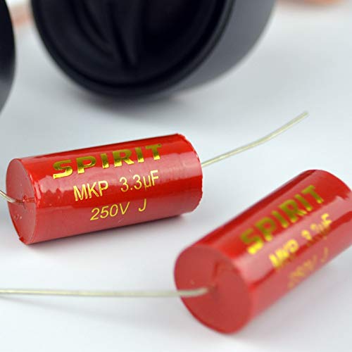 Davitu 10PCS Capacitor treble fever Promise MKP capacitor 3.3uf speaker car speaker crossover