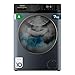 Cecotec Frontlader-Waschmaschine 7 kg Bolero Dresscode 7610 Inverter Ice Blue A. Frontlader Ice Blue mit 7 kg Kapazität, 1400 U/min, Klasse A, Dampffunktion, Inverter Plus Motor, 15 Programme