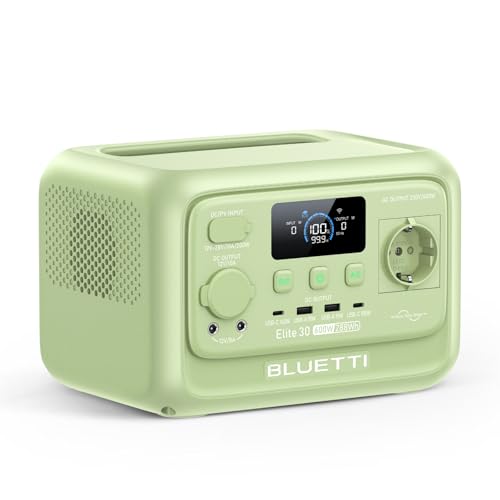 BLUETTI Générateur Électrique Portable Elite 30 V2(Vert Pr...