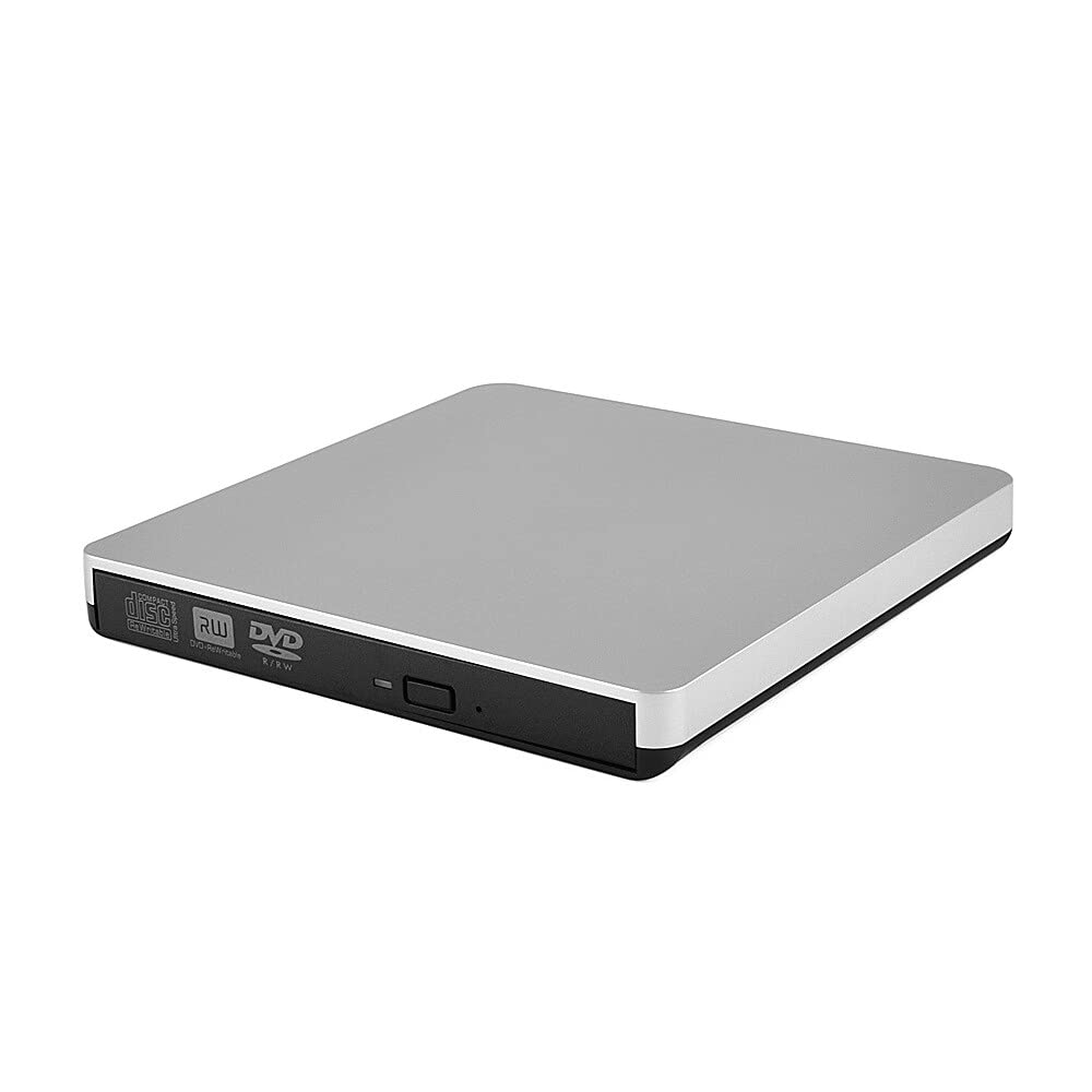 Labymos USB3.0 External Blu-Ray Drive External DVD BD-RE CD/DVD RW Writer Portable Blu-Ray Burner Plug and Play for PC Laptop