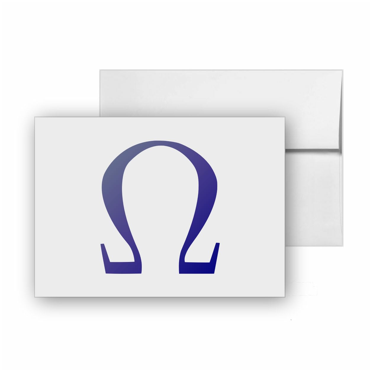 Omega Alphabet Great Greek, quality blank cards CC-26644