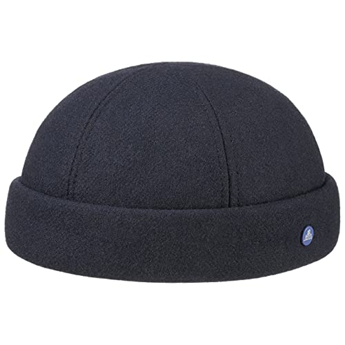 HAMMABURG Teflon Docker Hat Men Navy 7 3/4-7 7/8