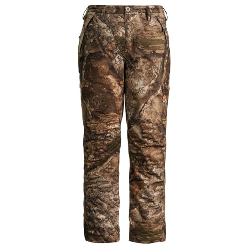 ScentLok Morphic V2 Waterproof Pants, Camo Windproof Hunting Clothes for