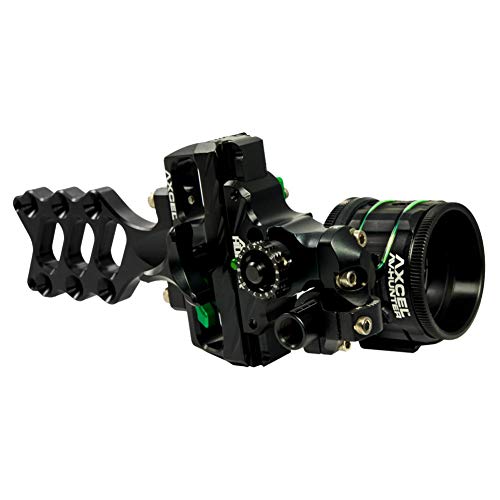 Axcel Accuhunter Plus Sight 1 Pin .019 Archery Equipment, Black #TOP1