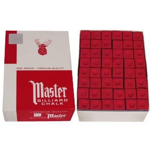 LGB Snooker Master Chalk 144 Piece RED-picture-16