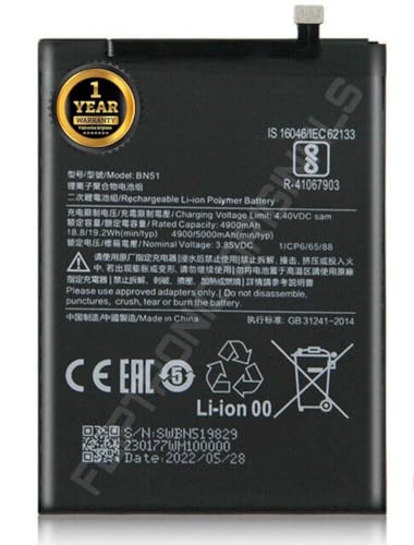 Image of BN51 Battery for Redmi 8 / /8A Dual /8A MZB9072IN / MZB07R7IN / MZB8254IN Battery with 1 Year Warranty*** (I235)