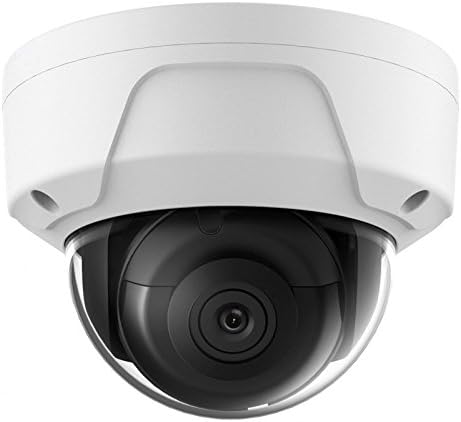 4MP PoE Security IP Camera, Compatible with Hikvision AcuSense Series DS-2CD2143G2-I, Mini Dome, EXIR Night Vision, 2.8mm Fixed Lens, H.265+, English Version, Firmware Upgradable, ONVIF