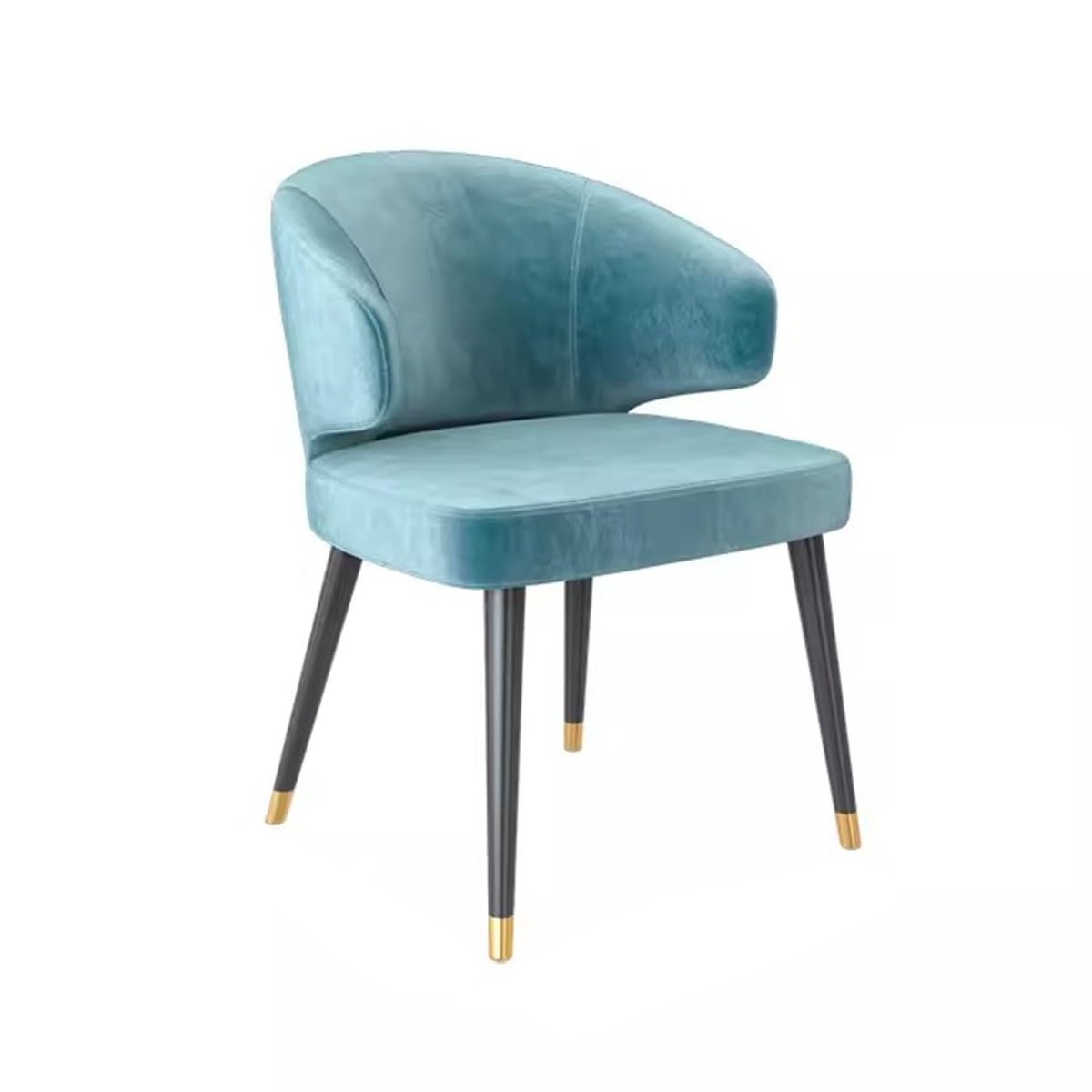 Chaise d'angle moderne rembourrée pour coiffeuse de chambre