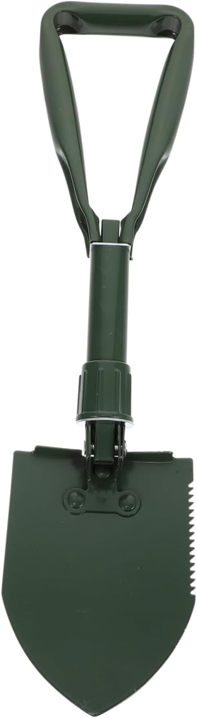 Flat Shovel for Gardening Collapsible Snow Shovel Multi-Function Outdoor Use Stainless Steel Construction