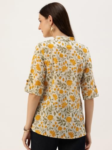 Image of Printed Mandarin Shirt - Casual & Chic (S-3XL)