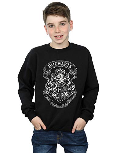 Harry Potter Boys Ravenclaw Sport Emblem Sweatshirt 9-11 Years Black
